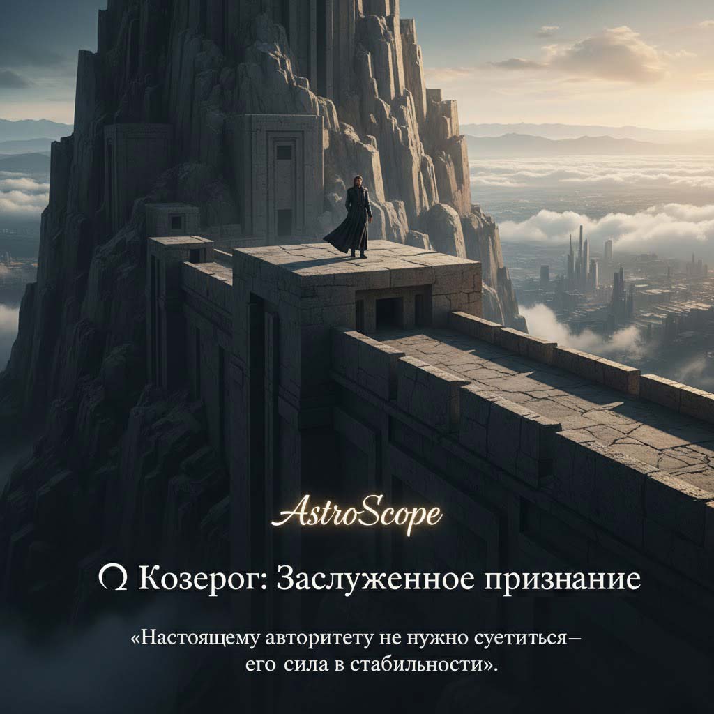 ♑ Козерог: Время доверять фундаменту, который вы построили