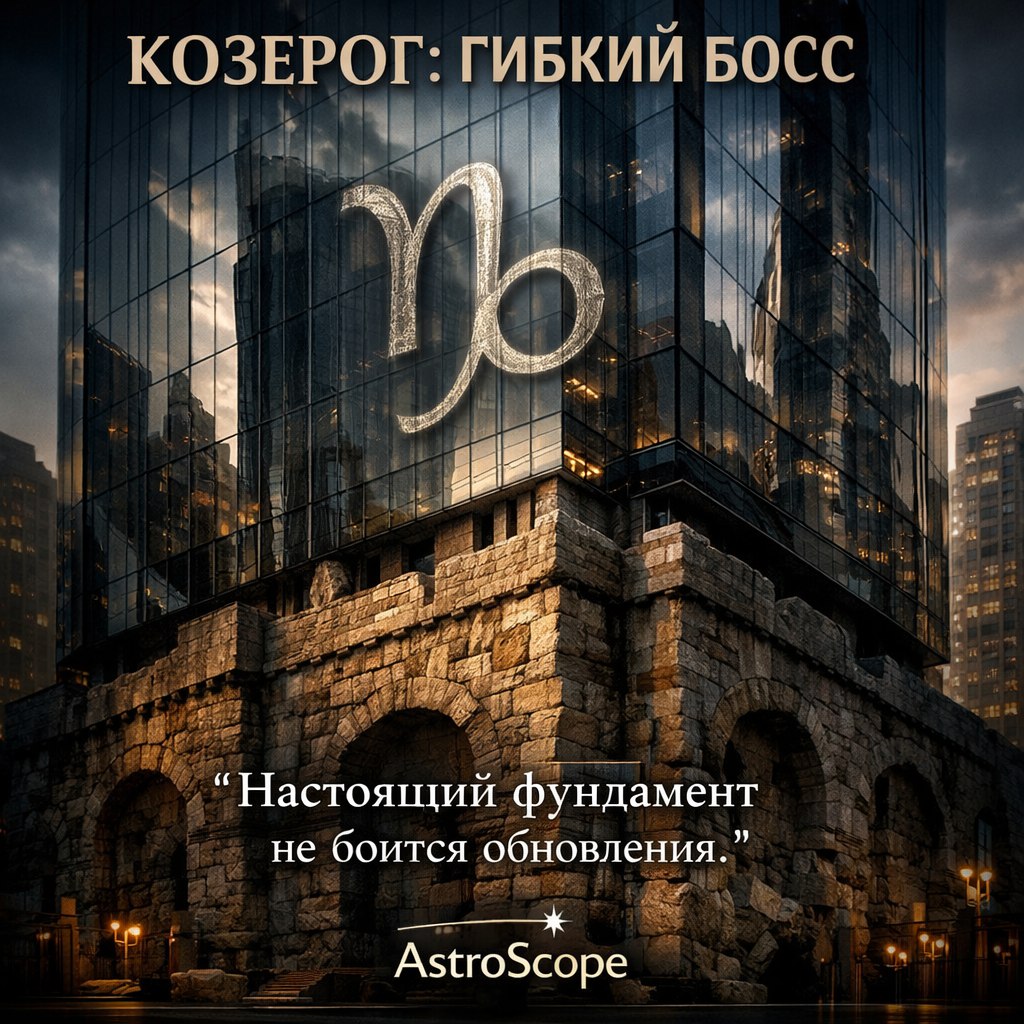 ♑ Козерог: 27 января — день «гибкого босса»