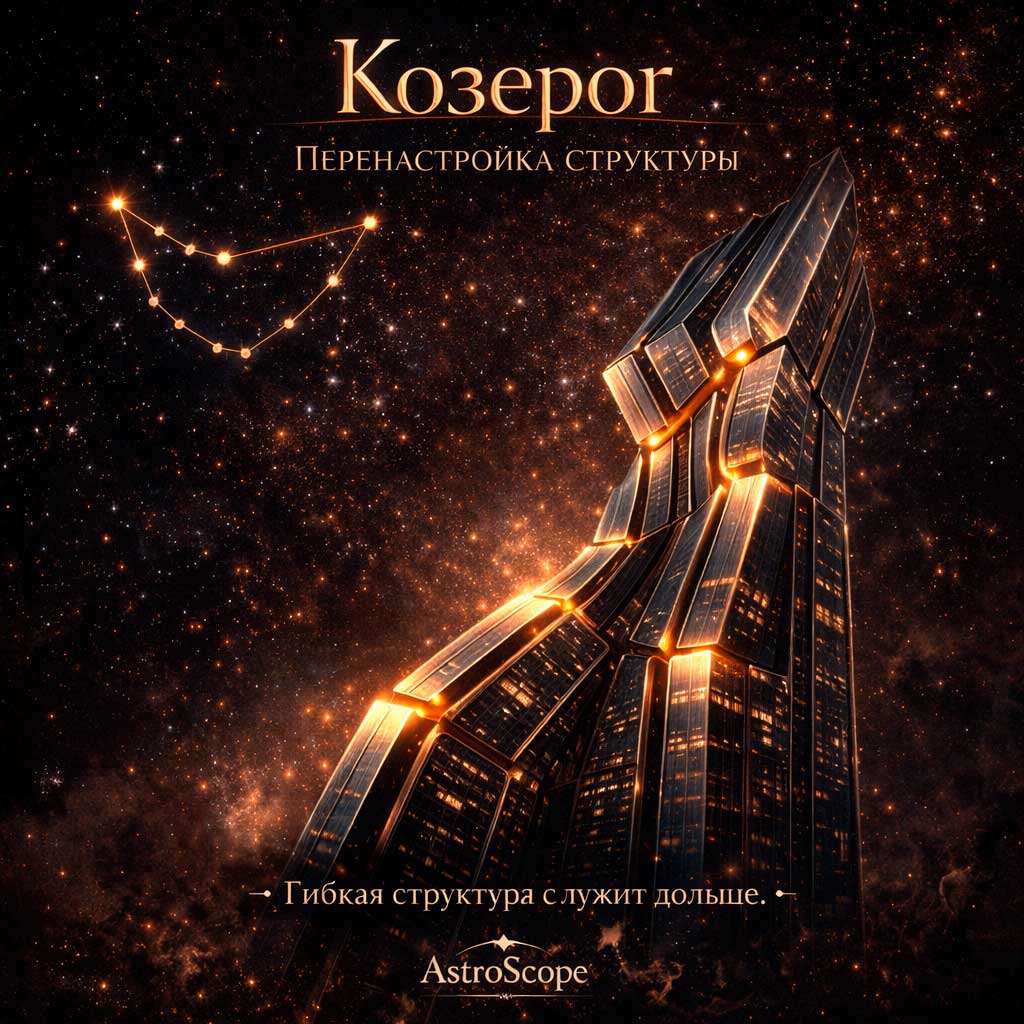 Гороскоп Козерог 4 февраля: Апгрейд системы управления | AstroScope