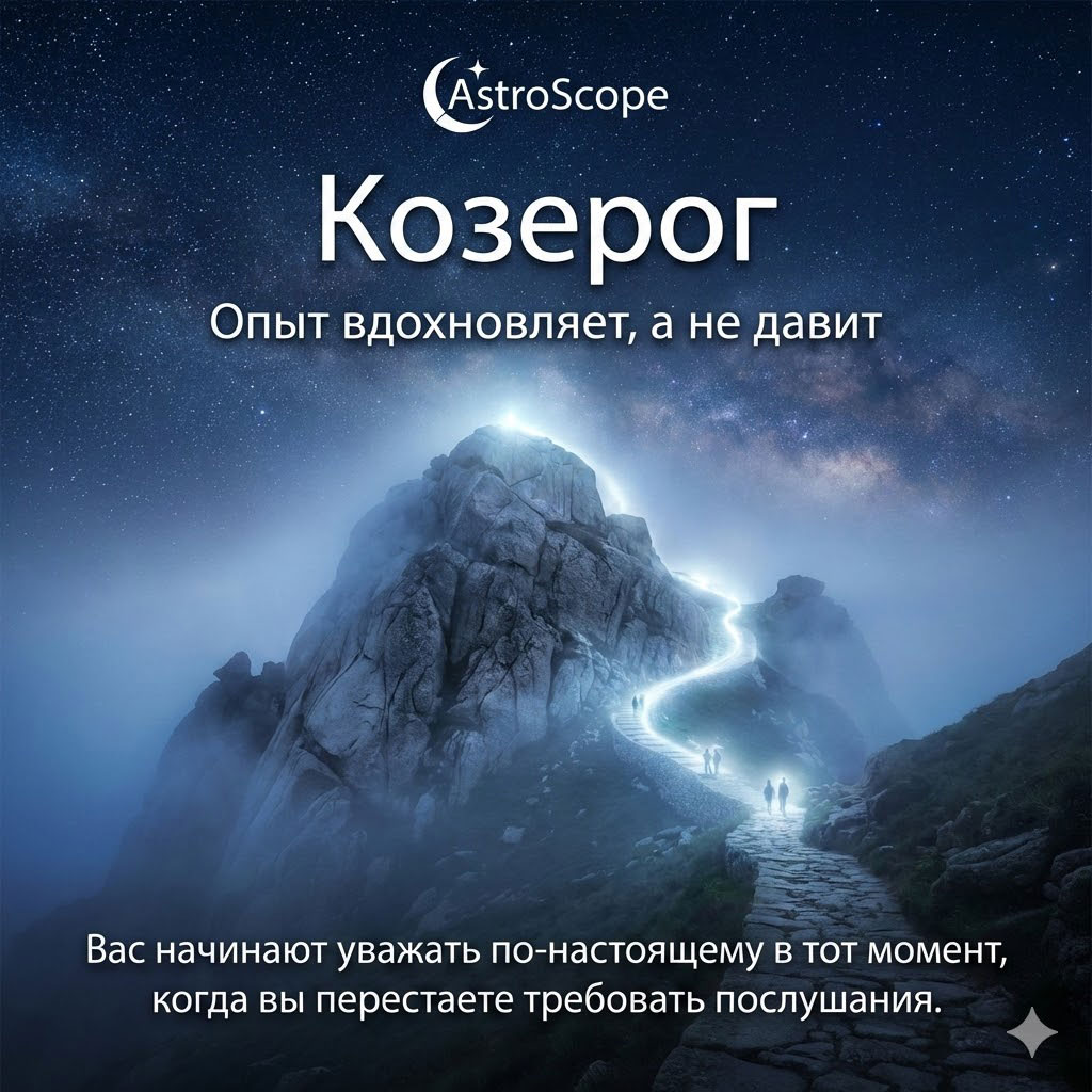 ♑ Козерог 10 февраля: день, когда ваш опыт вдохновляет, а не давит