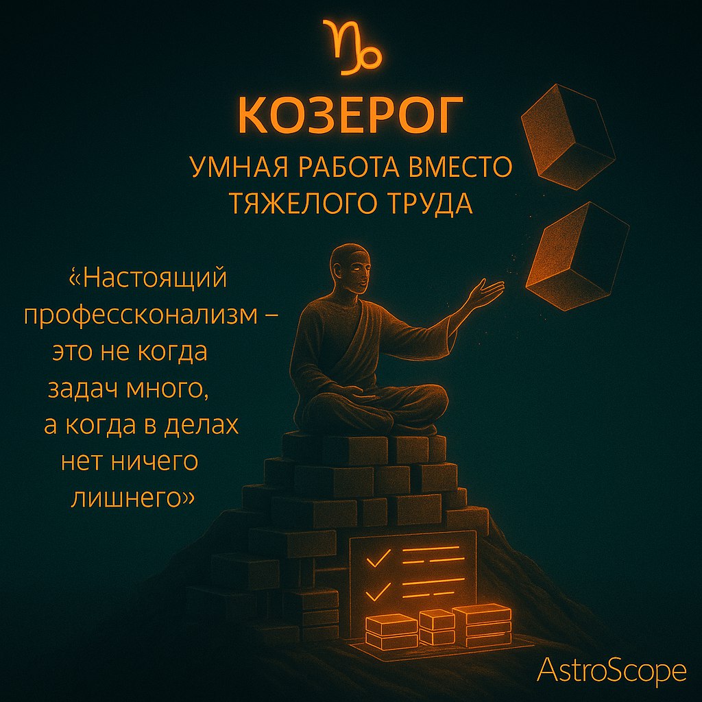 ♑️ Козерог 13 февраля: день умной работы вместо тяжелого труда