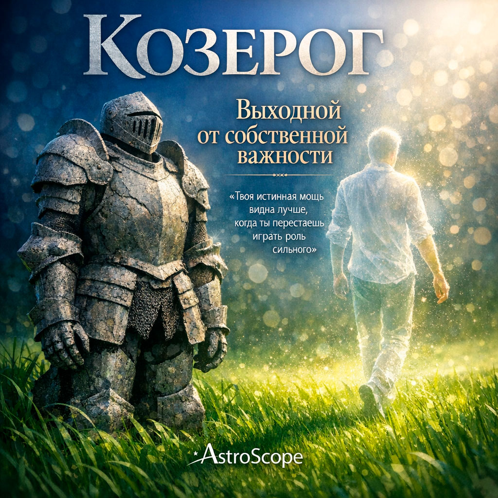 Гороскоп Козерог 18 февраля: Выходной от собственной важности | AstroScope