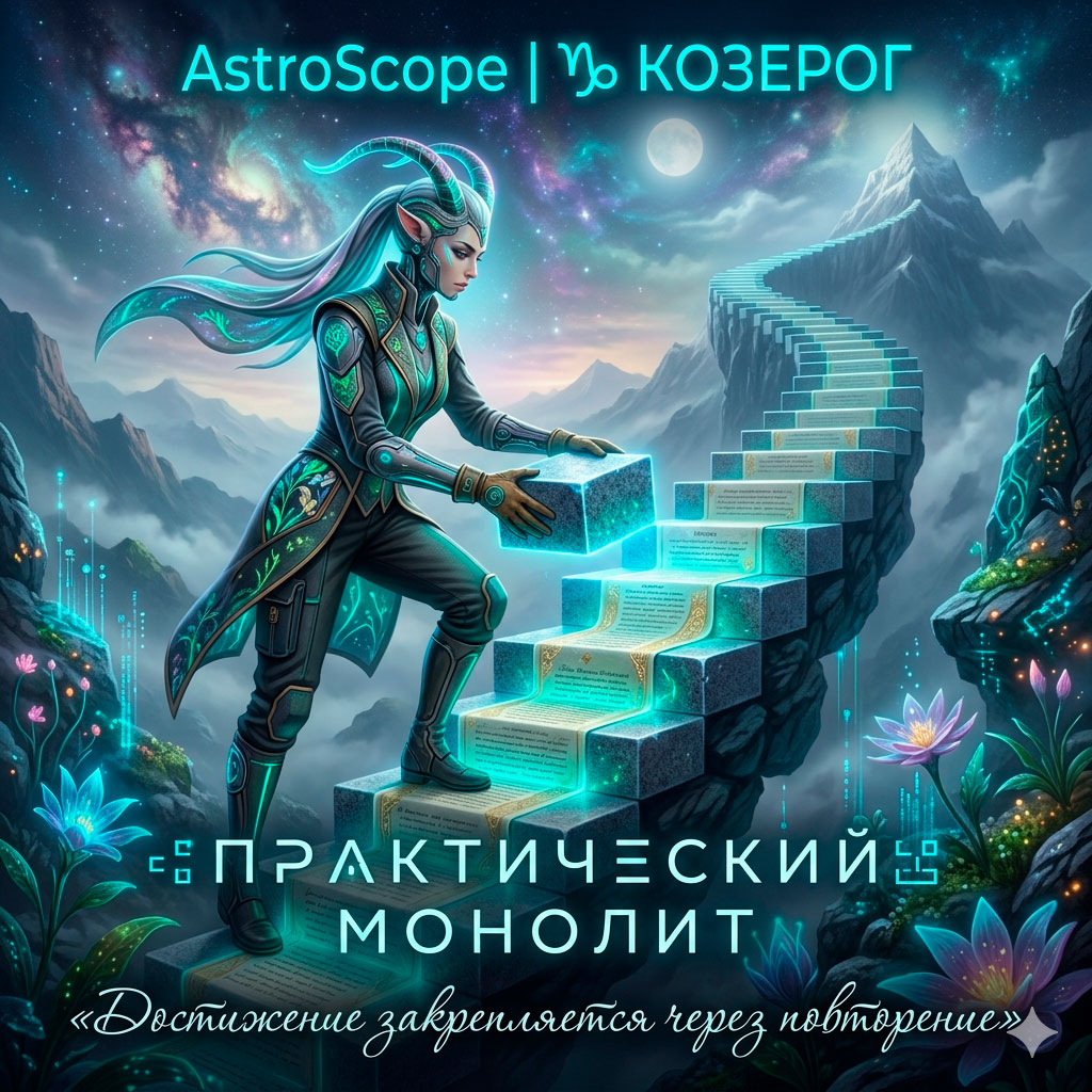♑ Козерог 30 марта: Практический монолит