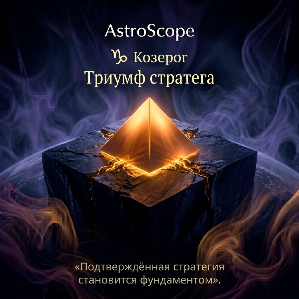 ♑ Козерог 7 апреля: Триумф стратега