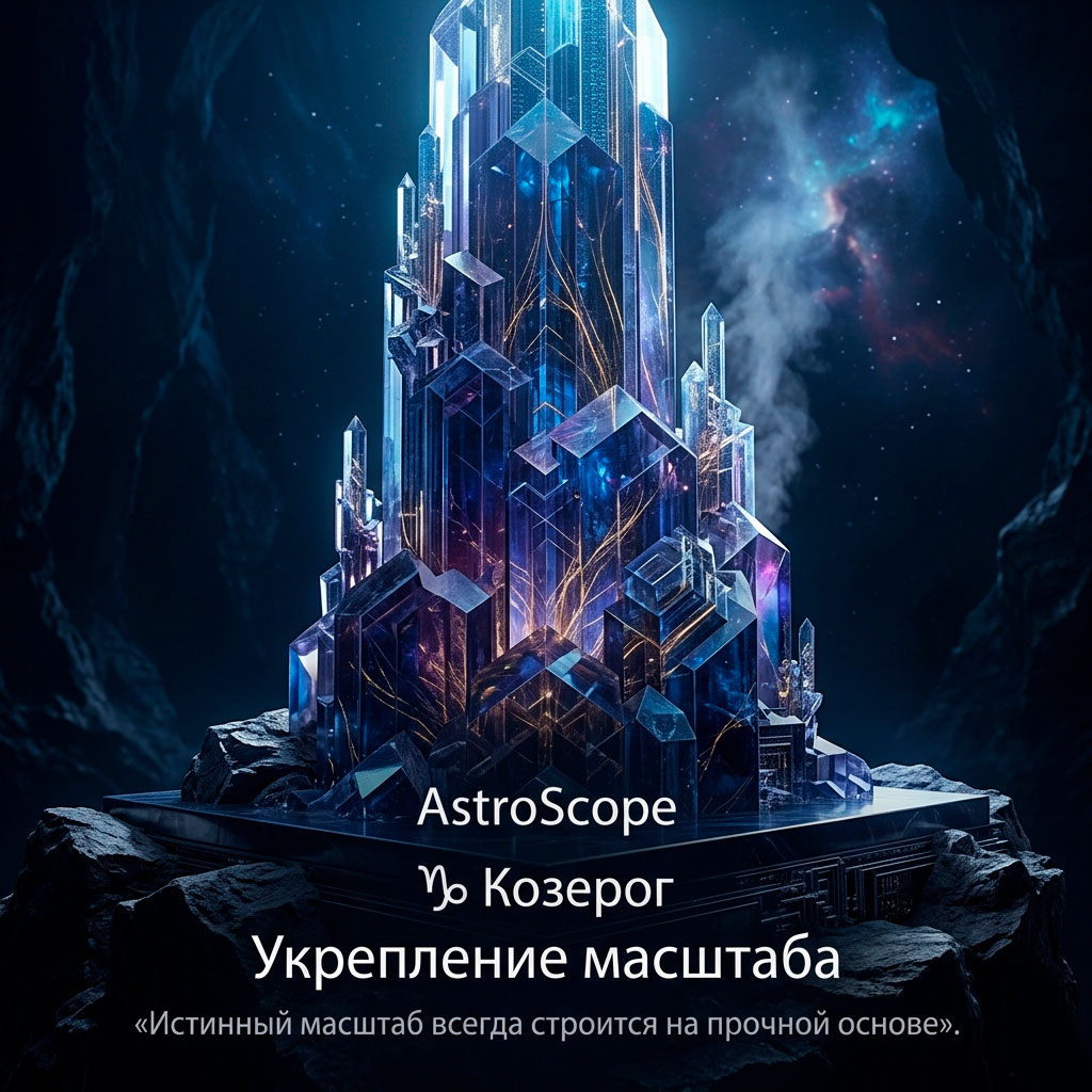 ♑ Козерог 10 апреля: Укрепление масштаба