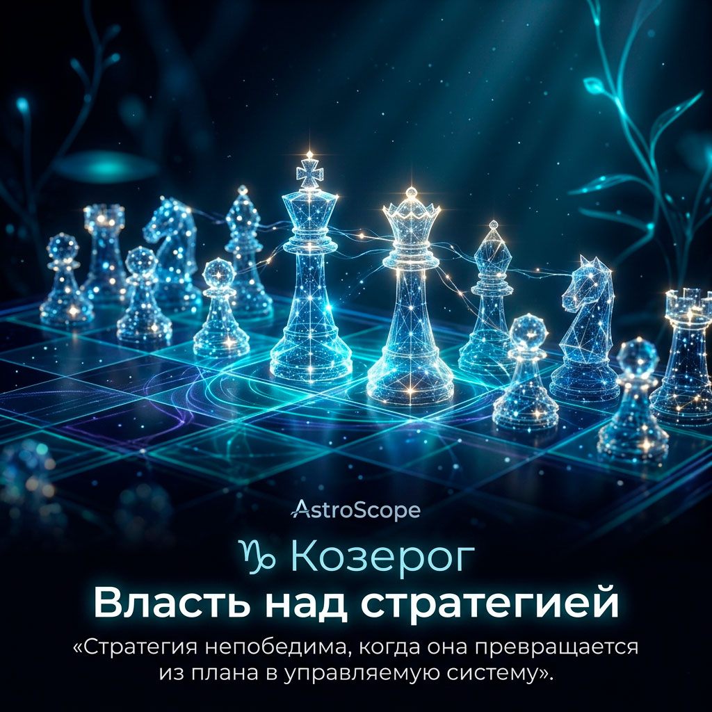 ♑ Козерог 15 апреля: Власть над стратегией