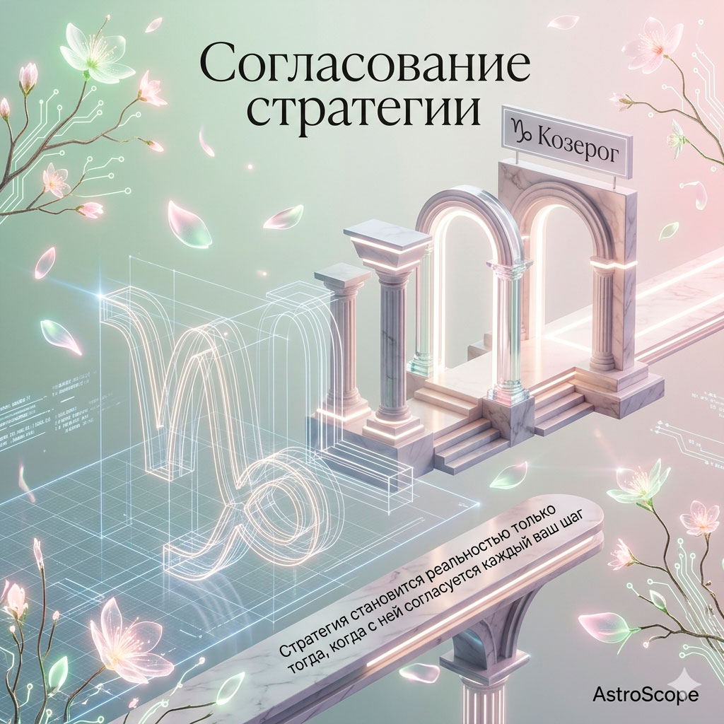 ♑ Козерог, 16 апреля: Согласование стратегии