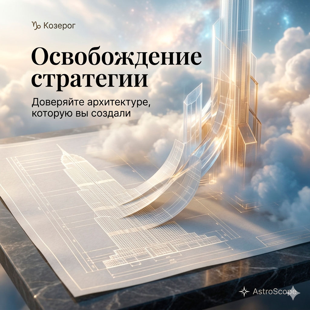 ♑ Козерог, энергия 19 апреля: Освобождение стратегии