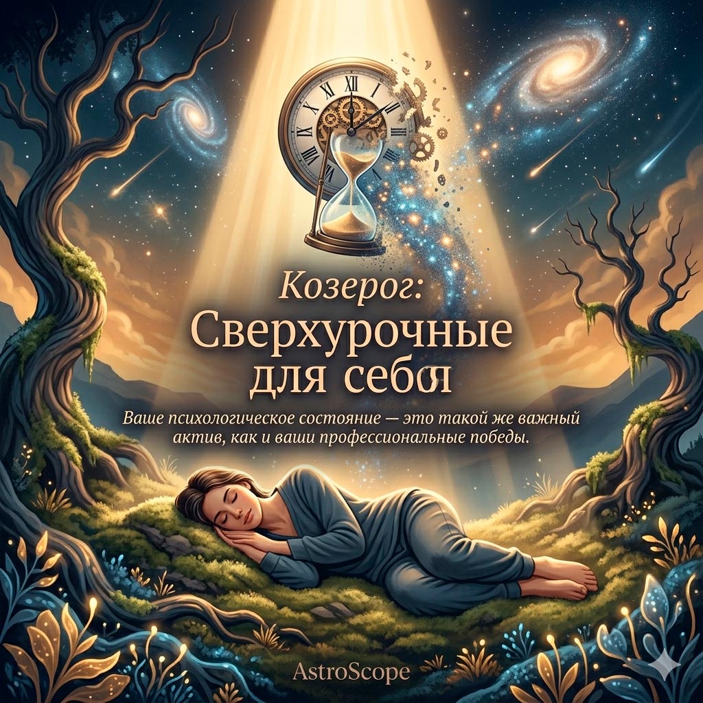 ♑ Козерог, энергия 24 июня: Сверхурочные для себя.