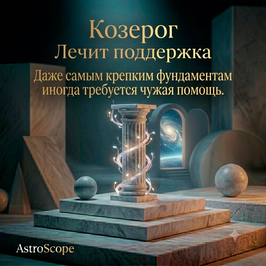 ♑ Козерог, энергия 27 июня: Лечит поддержка