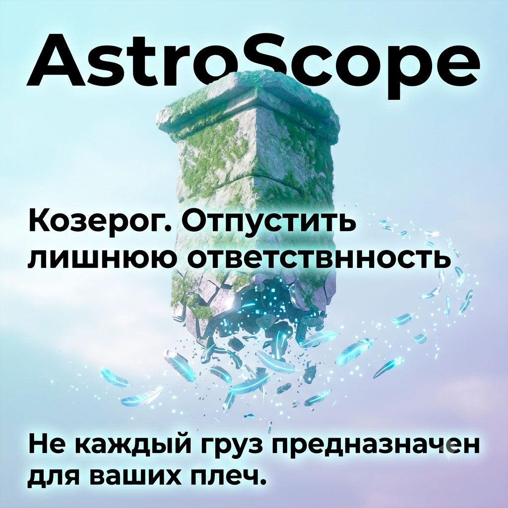 ♑ Козерог, энергия 9 июля: Отпустить лишнюю ответственность