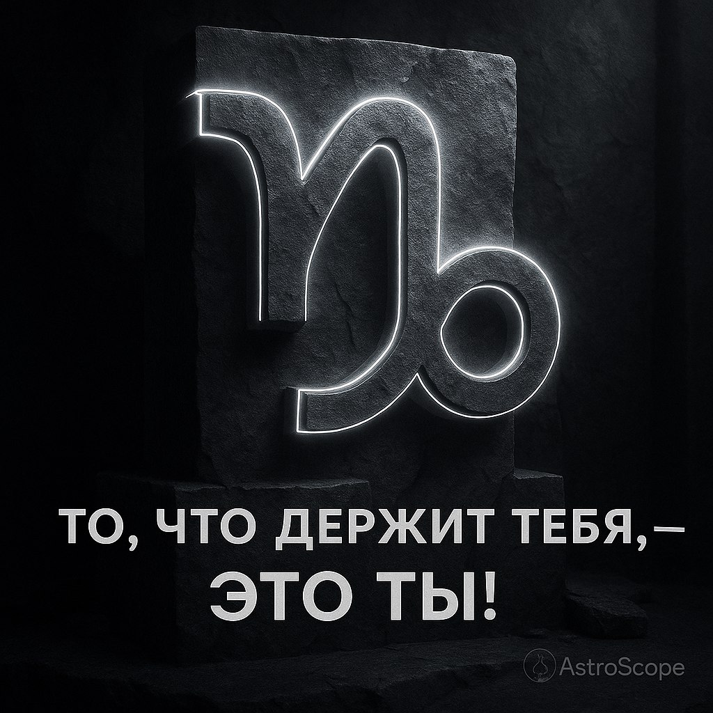 ♑ Козерог — День, когда вы становитесь собой