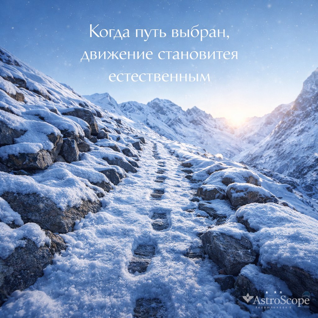 ♑ Козерог — Естественный ход