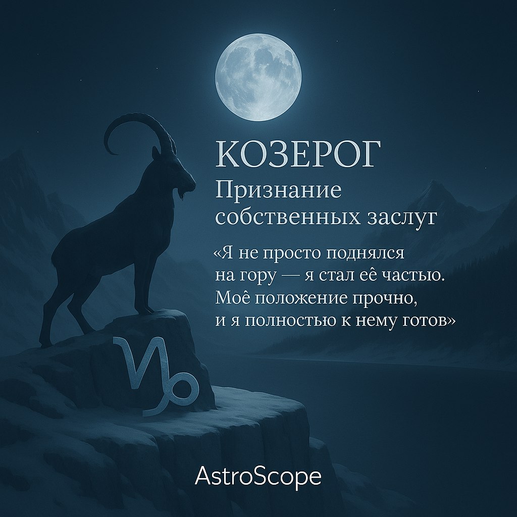 ♑ Козерог — Спокойный профессионализм