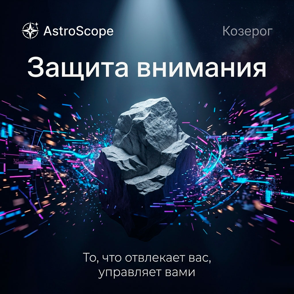 ♑ Козерог, энергия 22 мая: Защита внимания