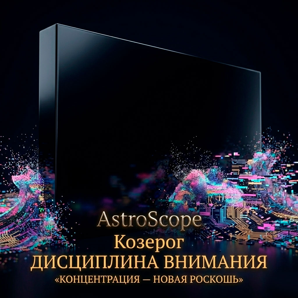 ♑ Козерог, энергия 26 мая: Дисциплина внимания