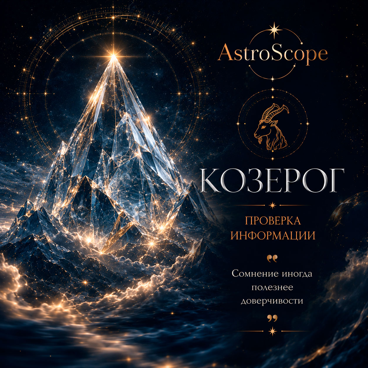 ♑ Козерог, энергия 27 мая: Проверка информации