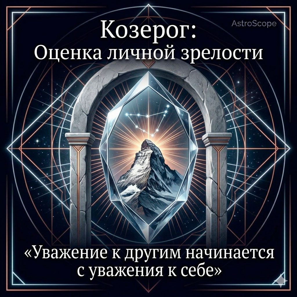 ♑ Козерог, энергетика 1 июня: Оценка личной зрелости