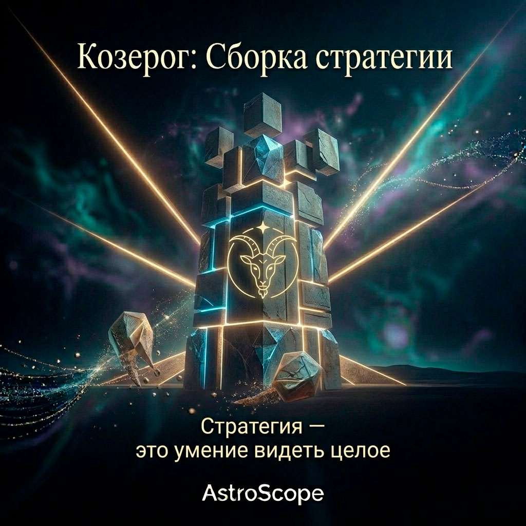 ♑ Козерог, энергии 6 июня: Сборка стратегии