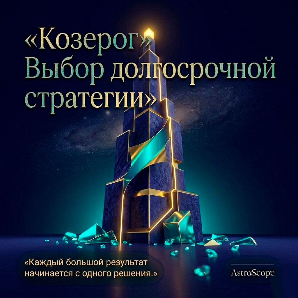 ♑ Козерог, энергия 12 июня: Выбор долгосрочной стратегии