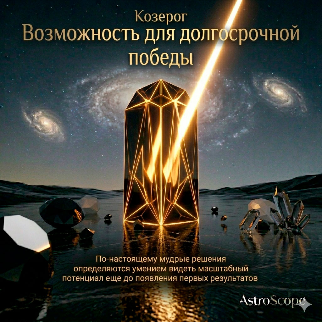 ♑ Козерог, энергия 14 июня: Возможность для долгосрочной победы