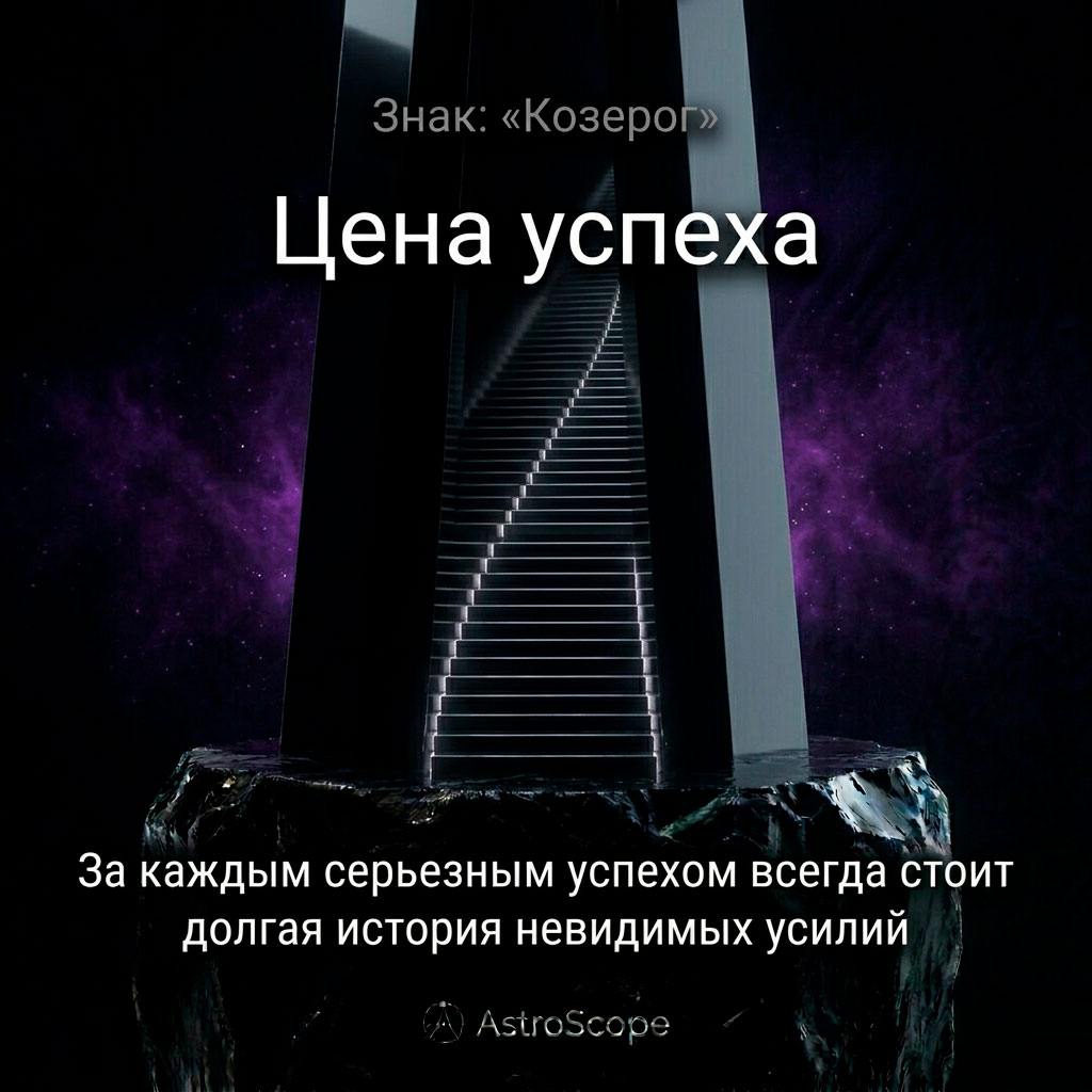 ♑ Козерог, энергия 15 июня: Цена успеха
