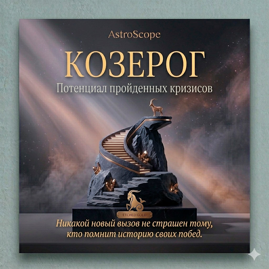 ♑ Козерог, энергия 17 июня: Потенциал пройденных кризисов