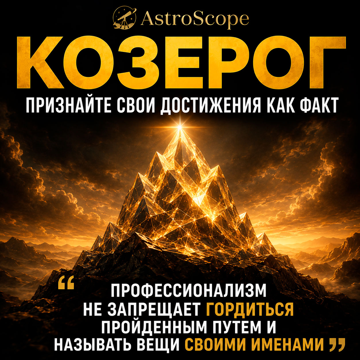 ♑ Козерог, энергия 24 июля: Признайте свои достижения как факт