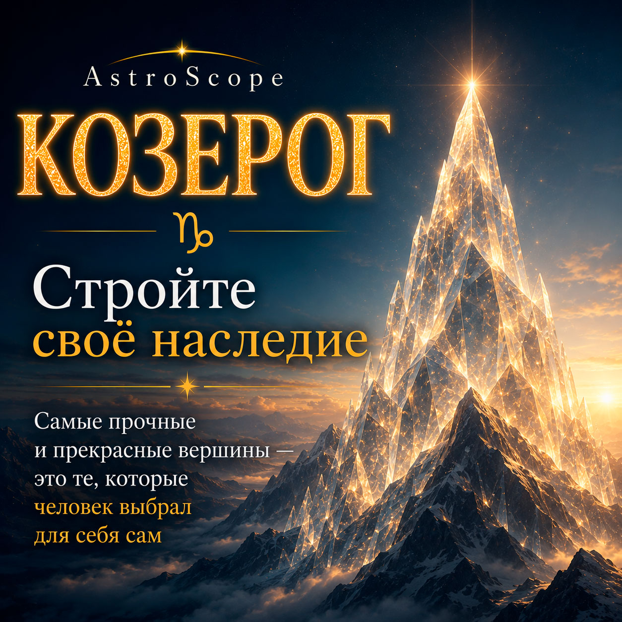♑ Козерог, энергия 26 июля: Стройте своё наследие