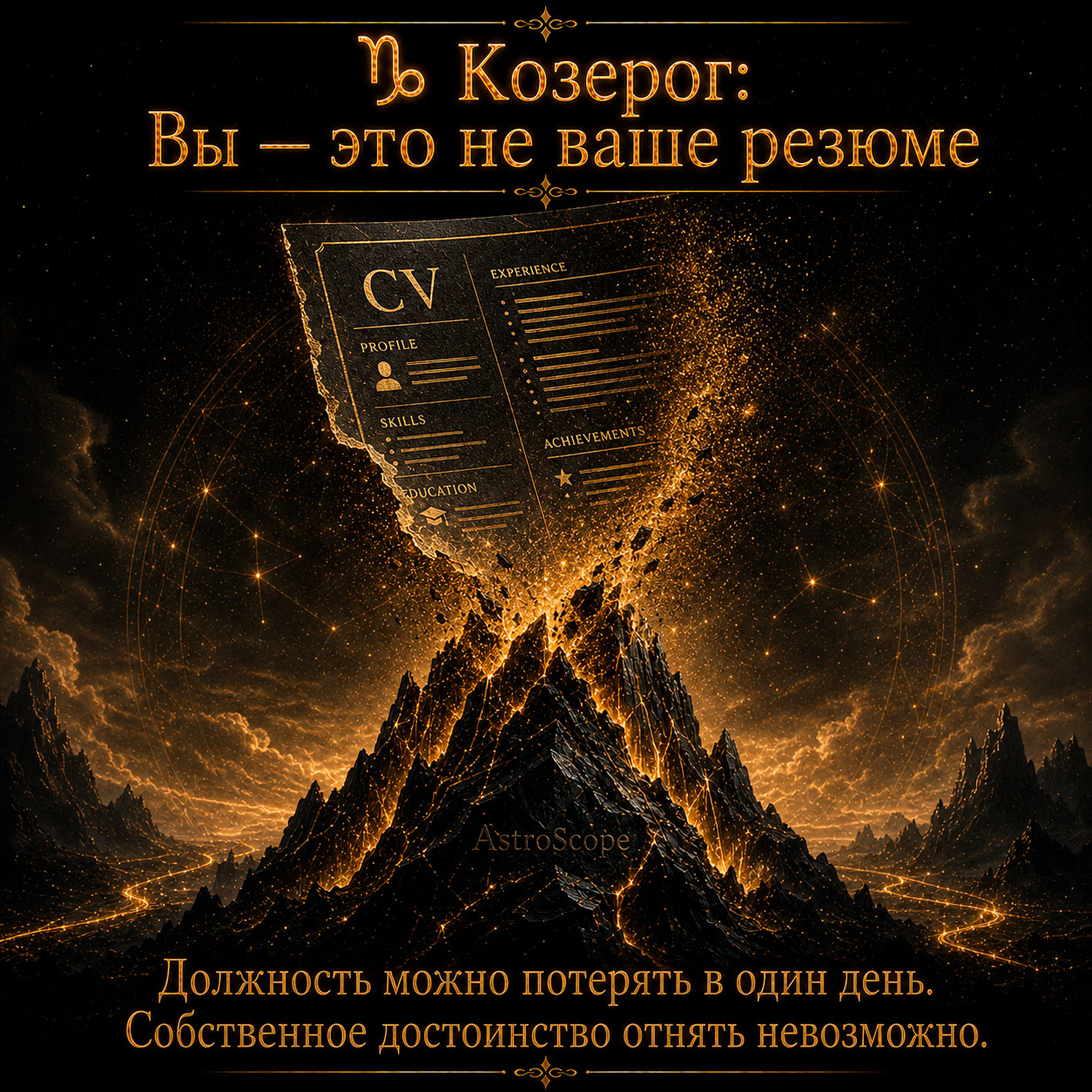 ♑ Козерог, энергия 7 августа: Вы не равны своему результату