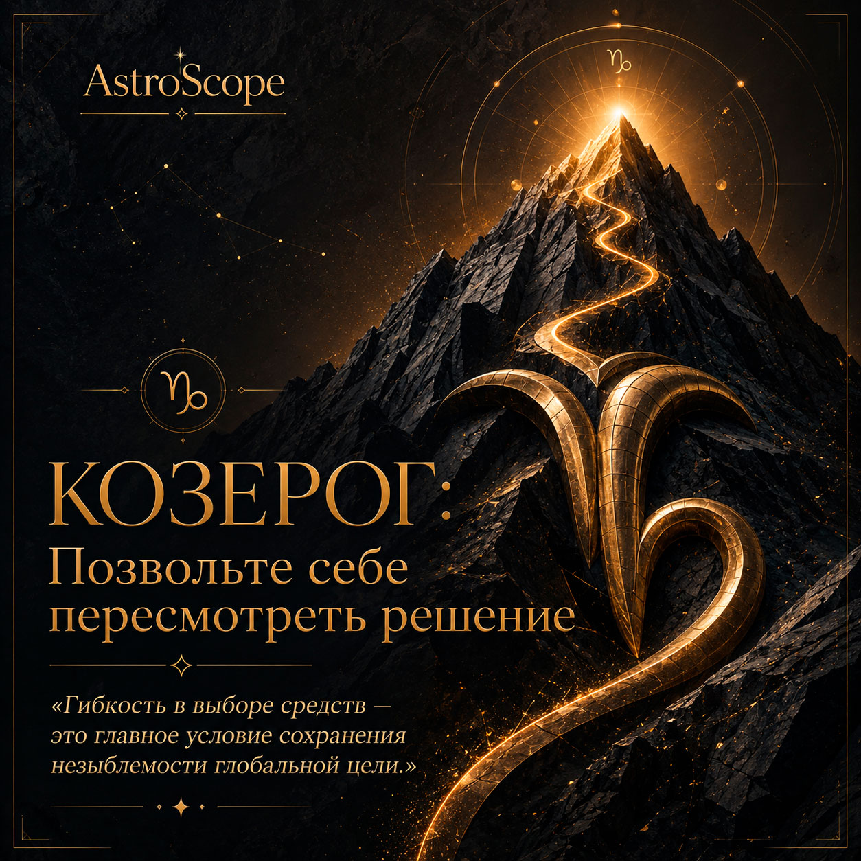 ♑ Козерог,энергия 11 августа