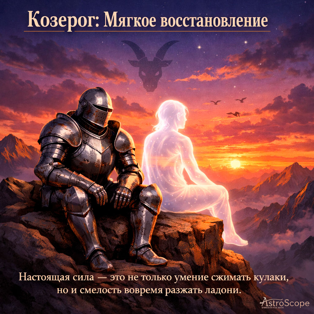 ♑ Козерог 20 февраля: день заслуженной перезагрузки