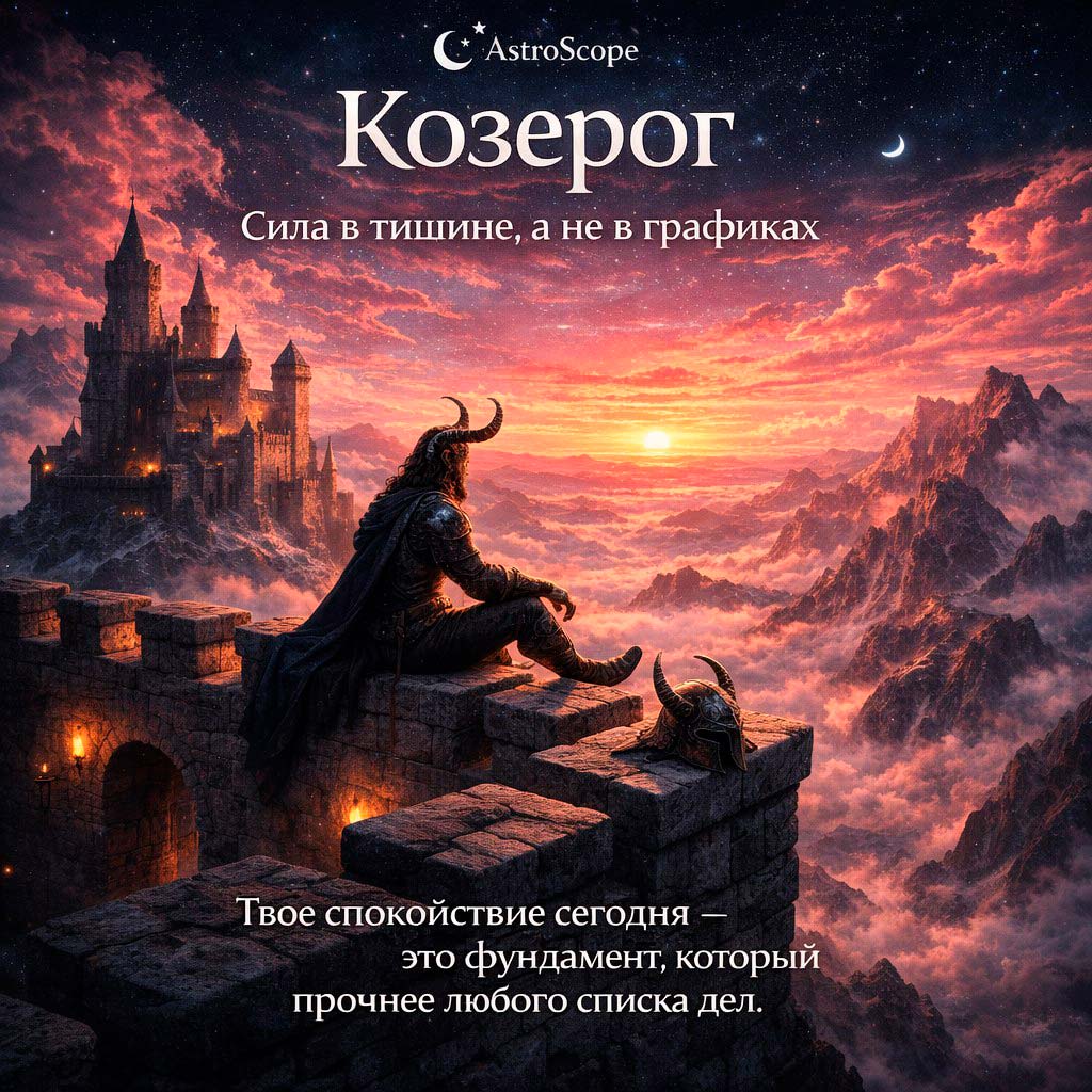 Козерог 21 февраля: День «выходного» от контроля и жестких планов