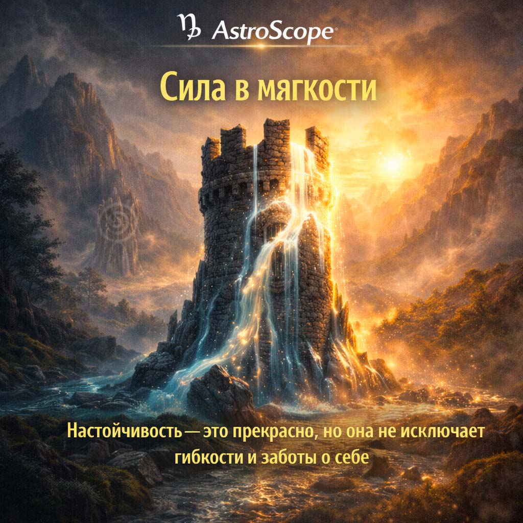 ♑ Козерог · 27 февраля · Сила в мягкости