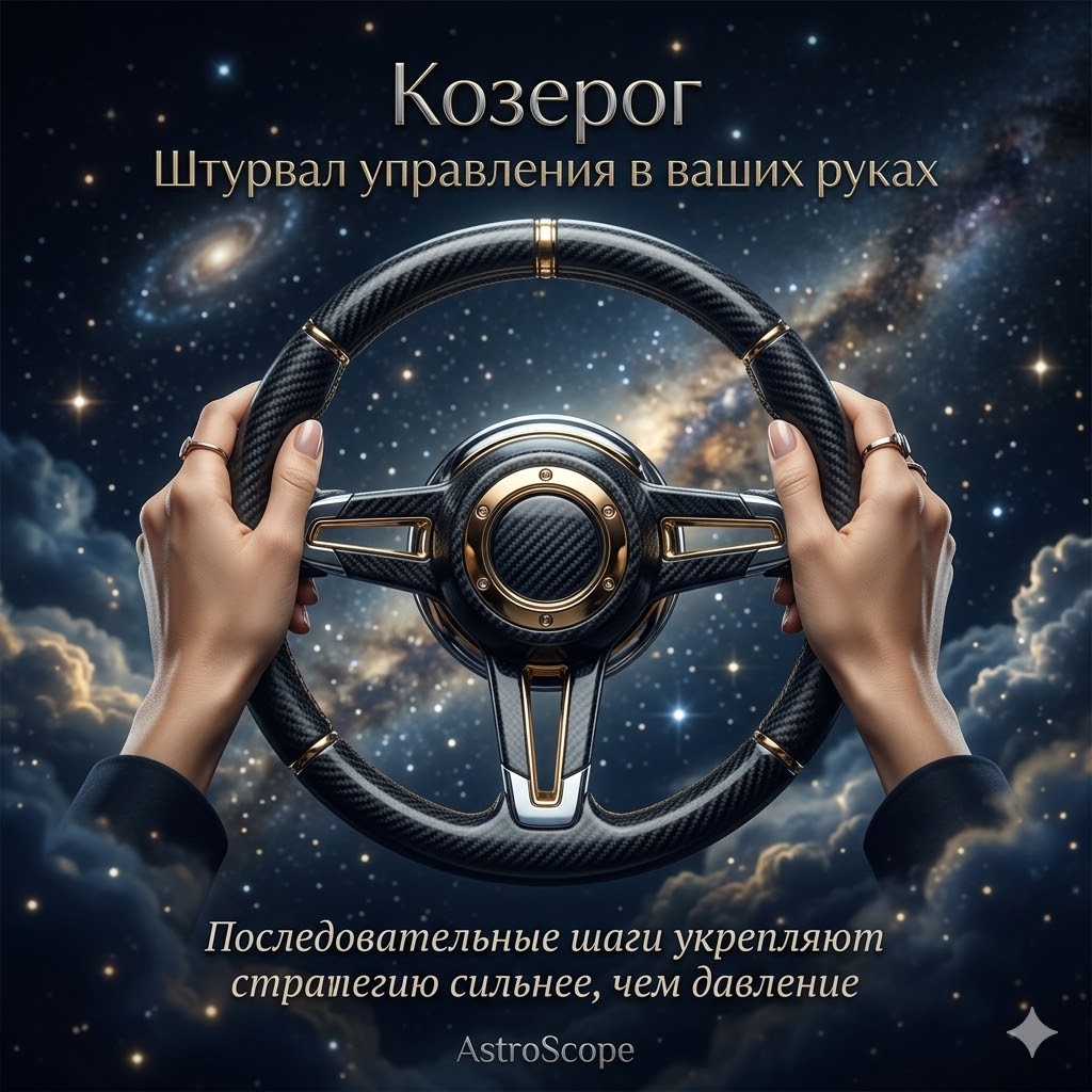 Козерог 3 марта: Стратегия победы без давления