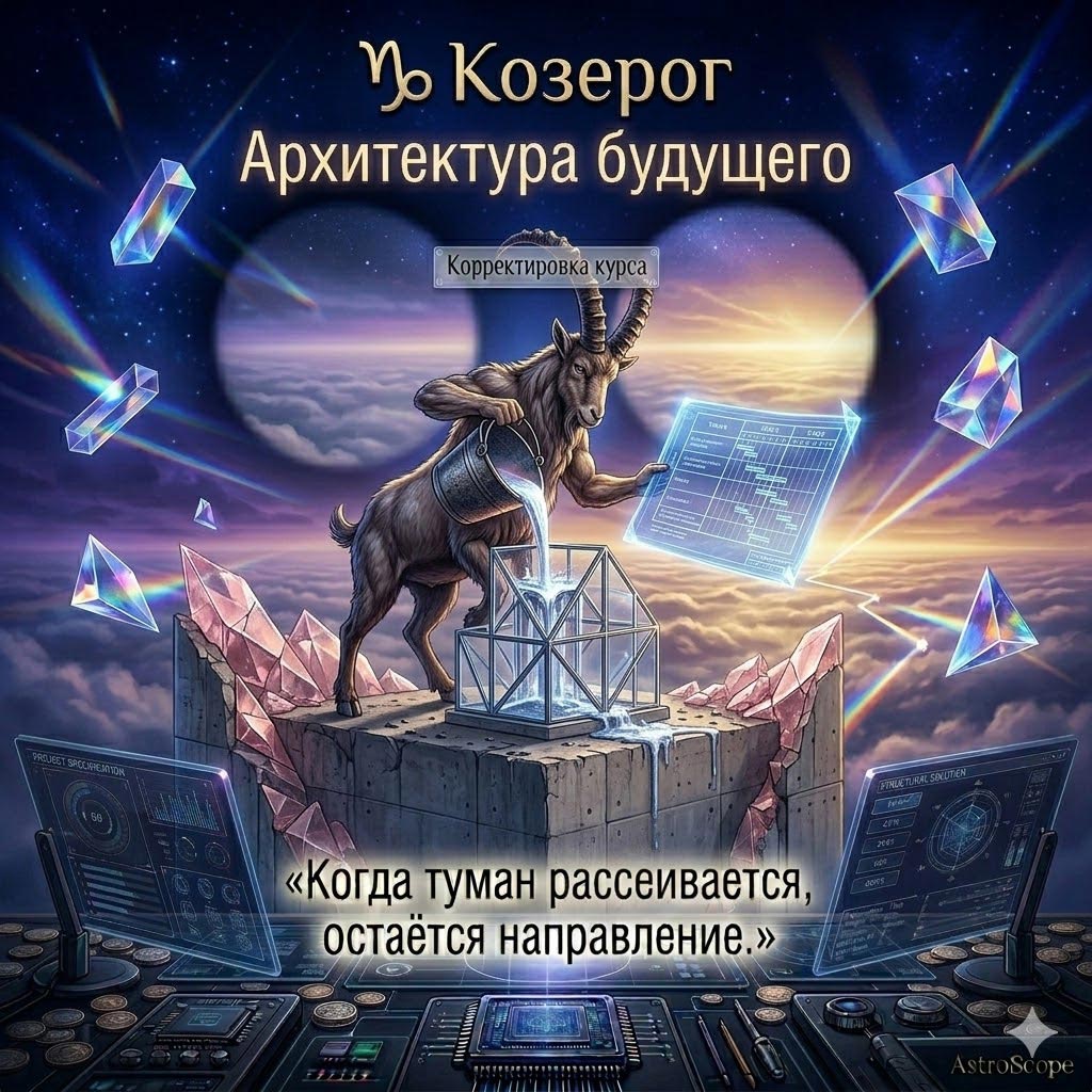 Козерог 10 марта: Архитектура будущего и буква закона