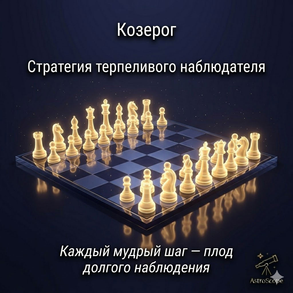 Козерог 17 марта: Стратегия наблюдателя и плоды долгого терпения