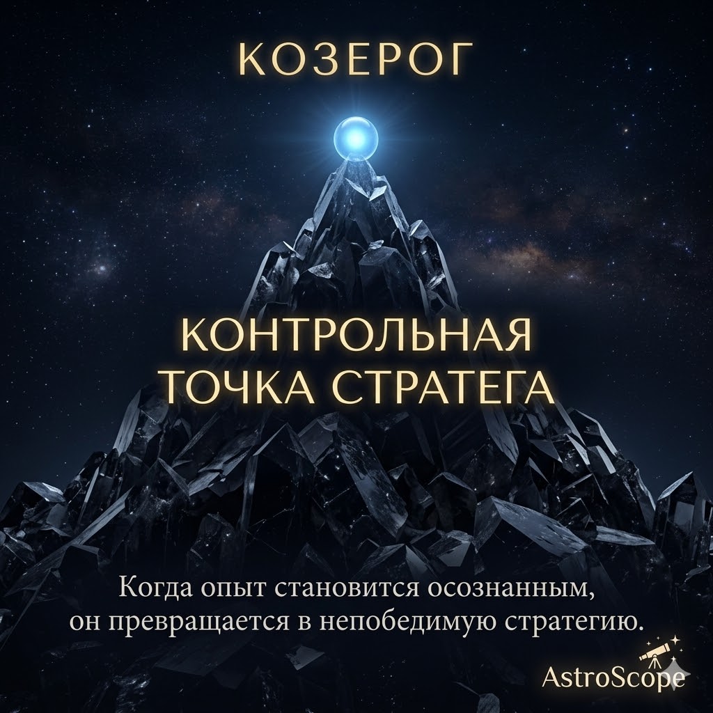 Козерог 19 марта: Контрольная точка стратега и осознанная мудрость