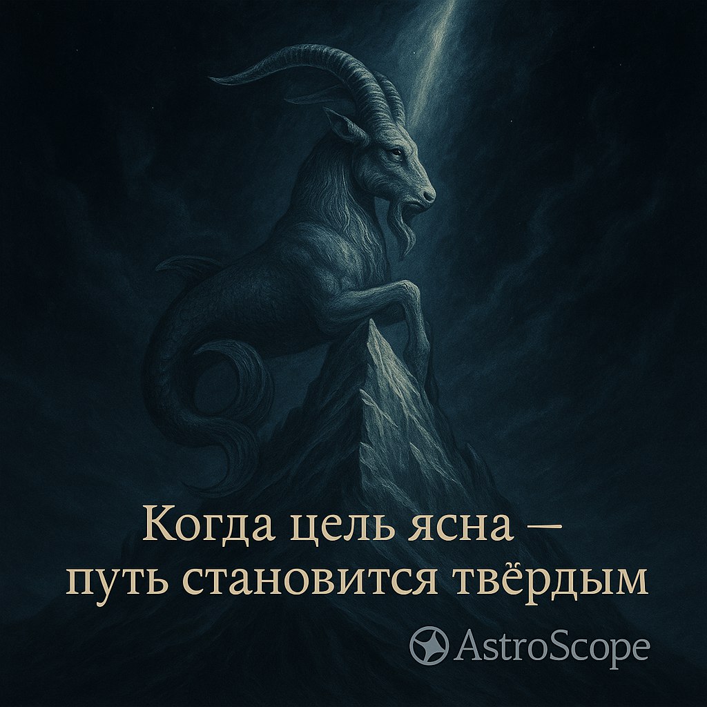 Козерог · 5 декабря 2025 — День чёткой цели