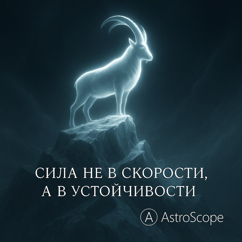♑ Козерог • 10 декабря 2025 — День твёрдой внутренней опоры