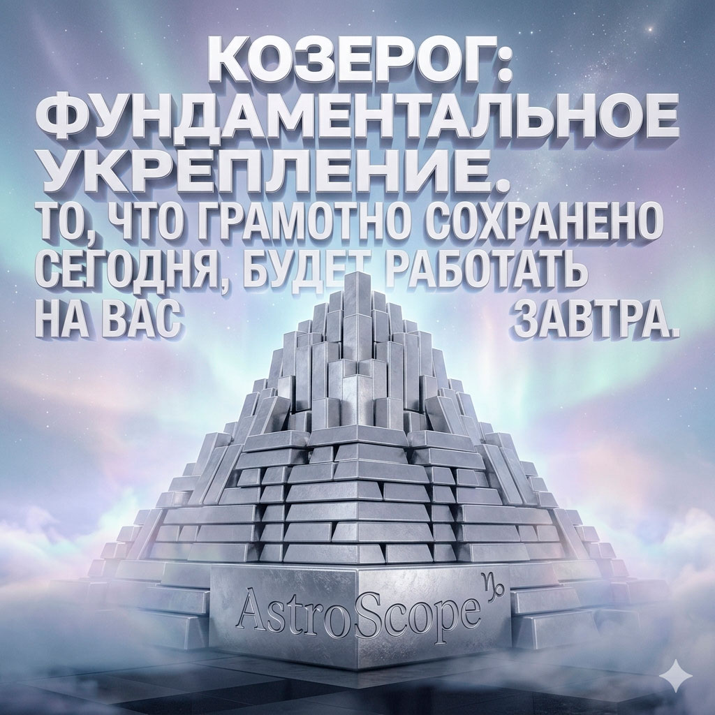 ♑ Козерог, энергия 28 апреля: Фундаментальное укрепление позиций