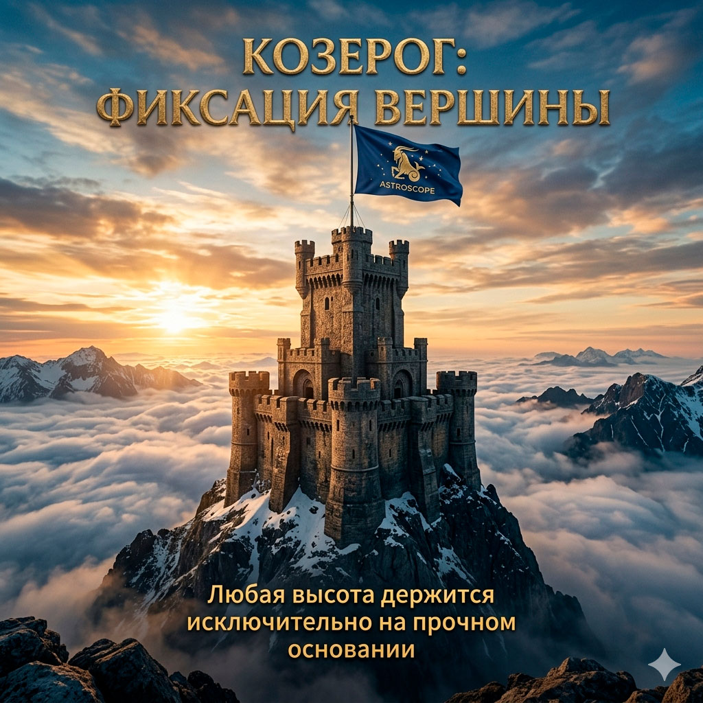 ♑ Козерог, энергия 2 мая: Фиксация вершины