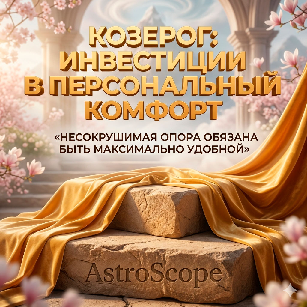 ♑ Козерог, энергия 3 мая: Инвестиции в персональный комфорт