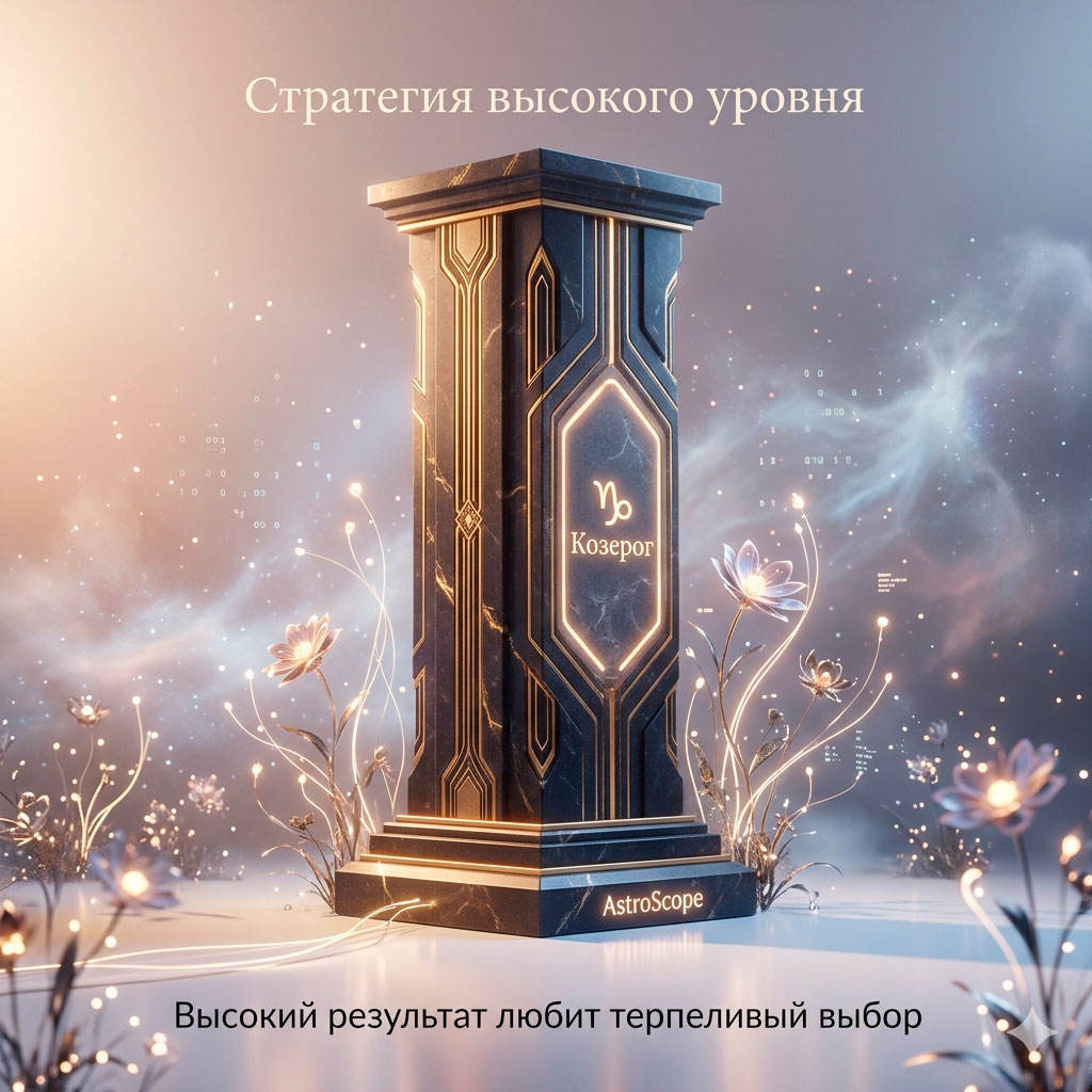 ♑ Козерог, энергия 4 мая: Стратегия высокого уровня