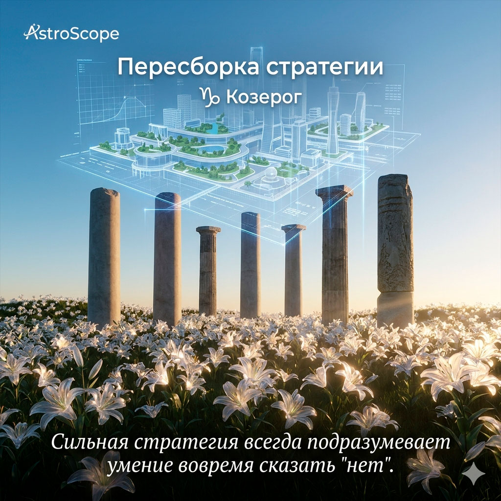 ♑ Козерог, энергия 18 мая: Пересборка стратегии