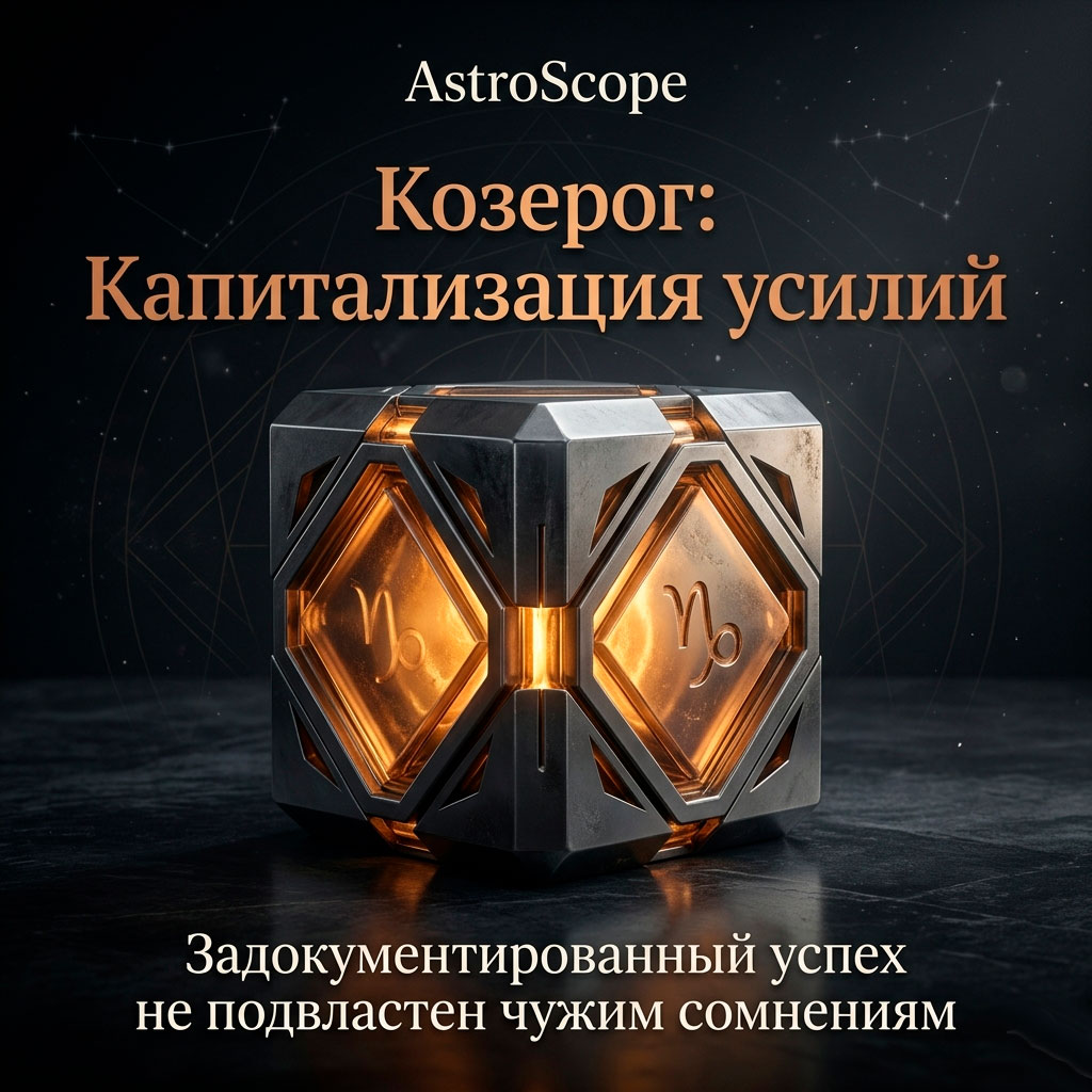 ♑ Козерог, энергия 19 мая: Капитализация усилий