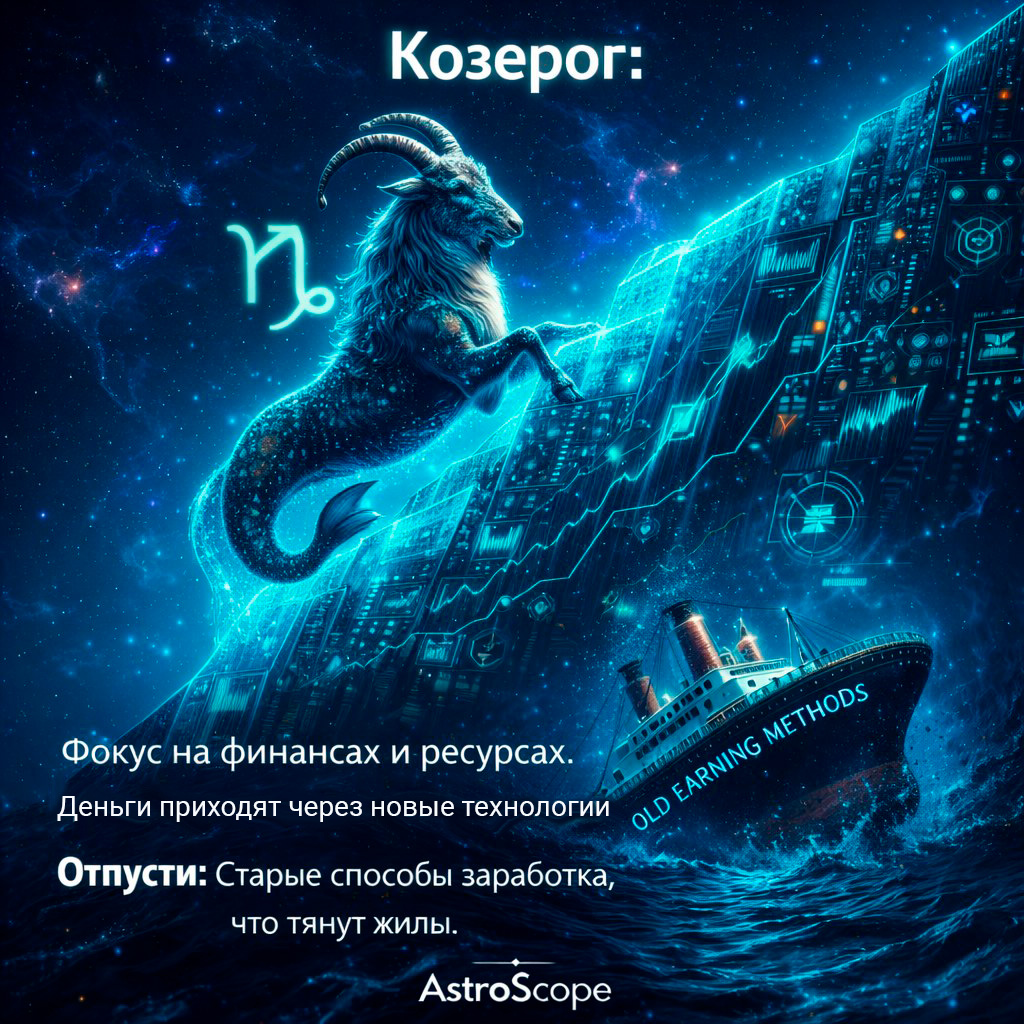 Козерог: Новые источники дохода и финансовый прорыв 2026