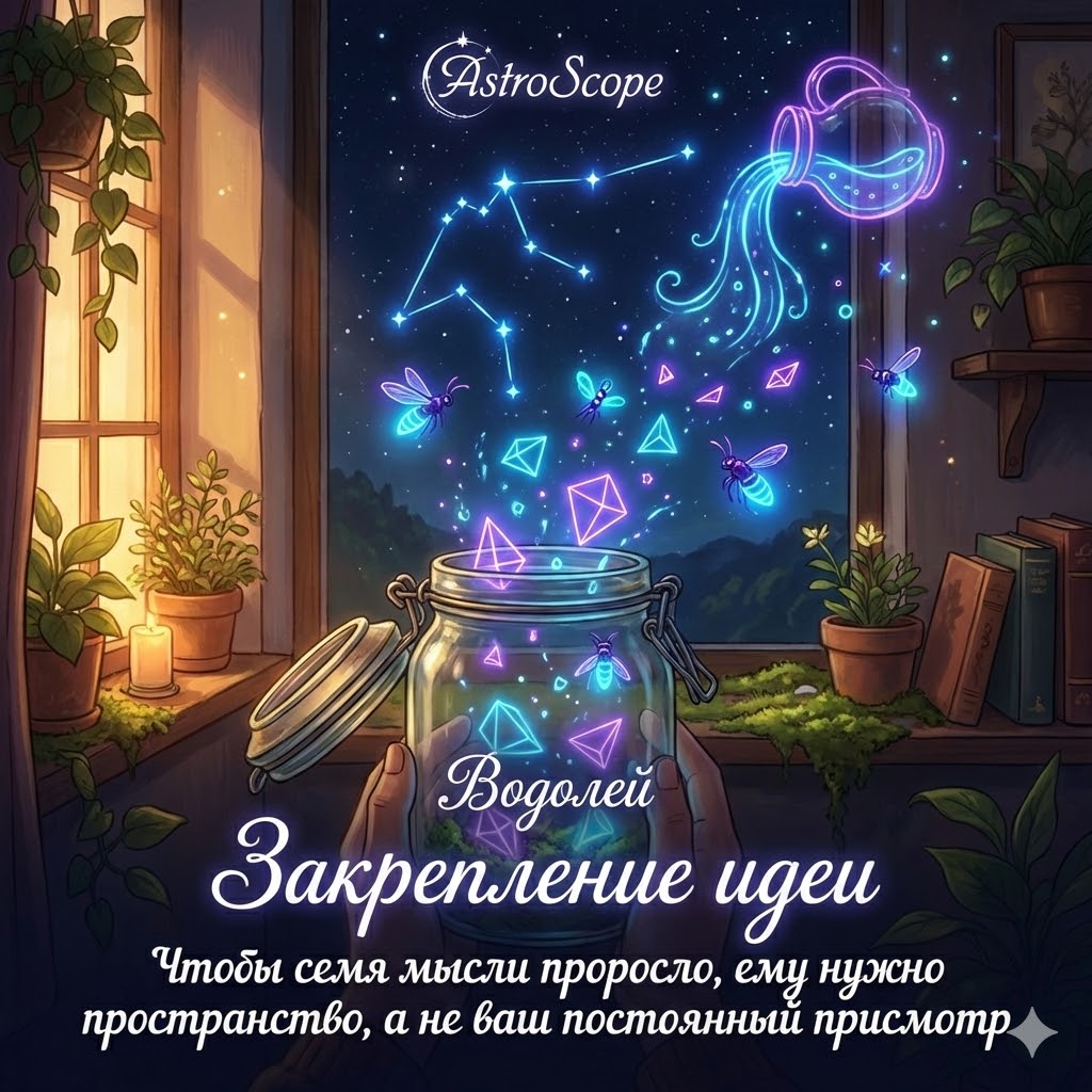 ♒ Водолей 14 февраля: когда ваши идеи начинают жить своей жизнью