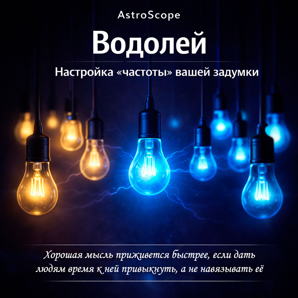 ♒ Водолей 15 февраля: день настройки «частоты» вашей задумки