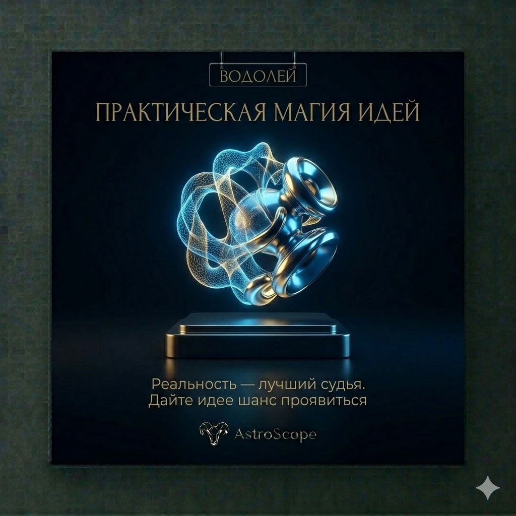 ♒ Водолей 24 марта: Практическая магия идей